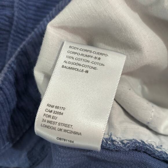 BDG Mom High-Rise Cornflower Blue Corduroy Pants - size 31 - Picture 6 of 8